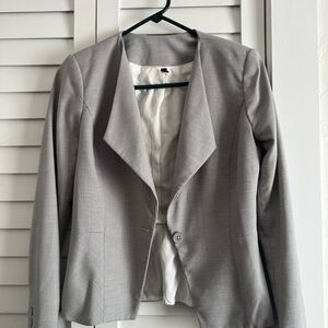 H&M Gray Women's Suit Jacket